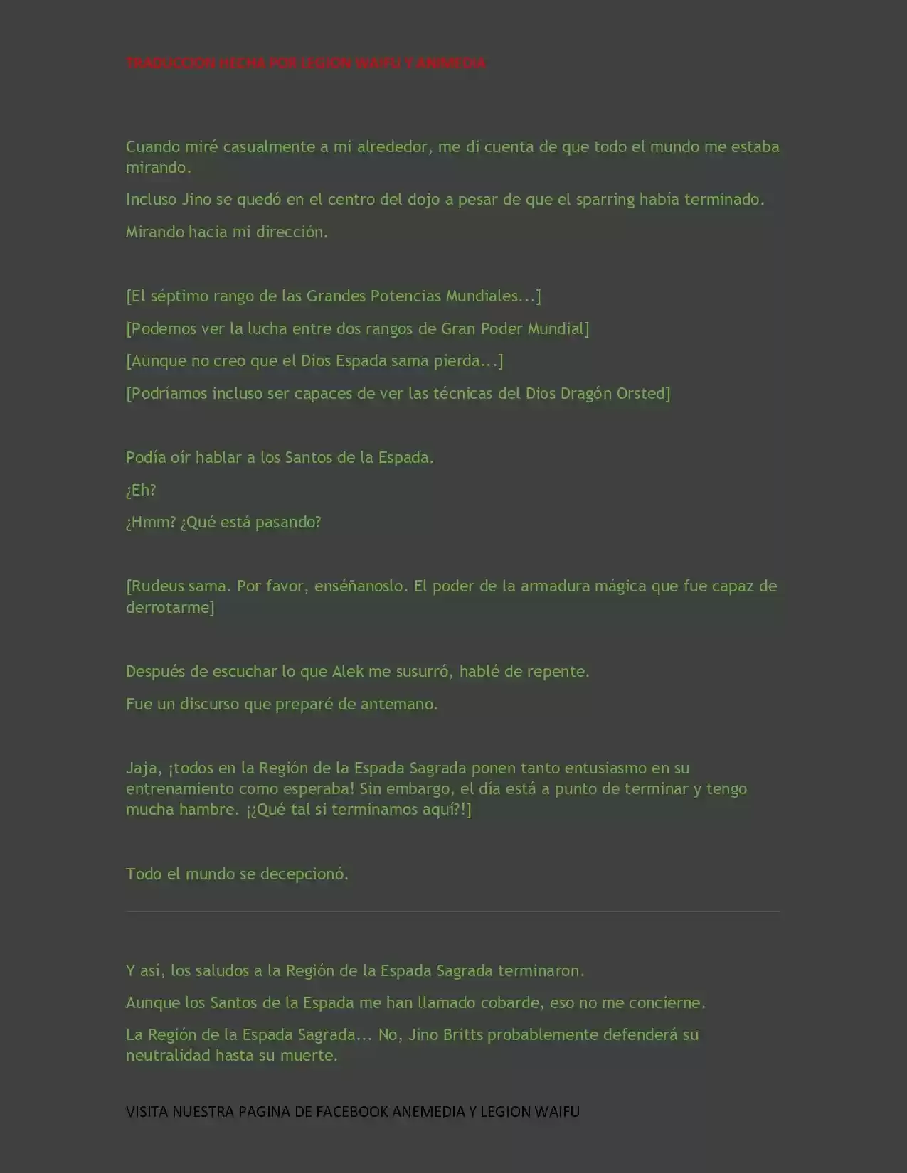 Mushoku Tensei Redundancy (Novela) - Capítulo 21 - Página 35 - LectorTMOo