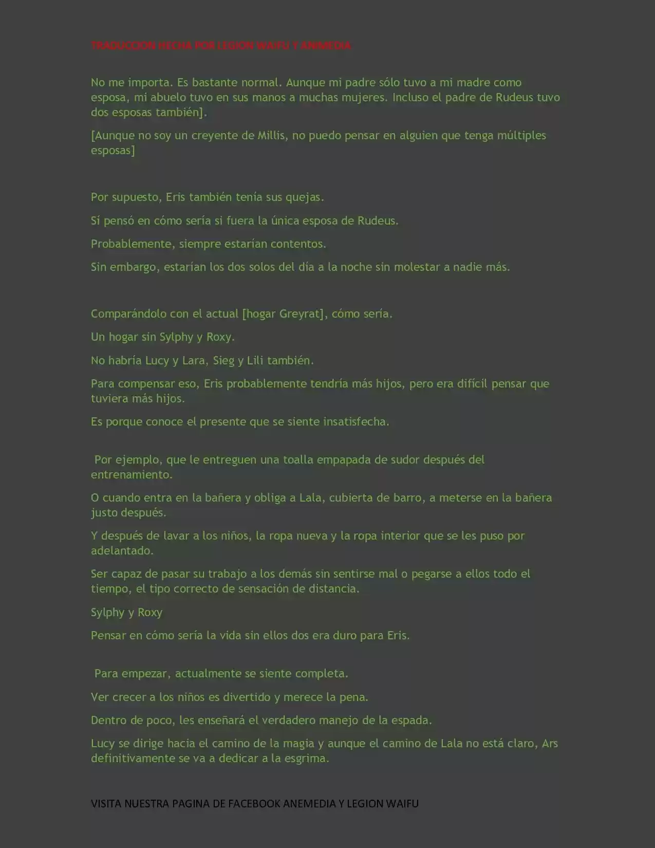 Mushoku Tensei Redundancy (Novela) - Capítulo 22 - Página 10 - LectorTMOo