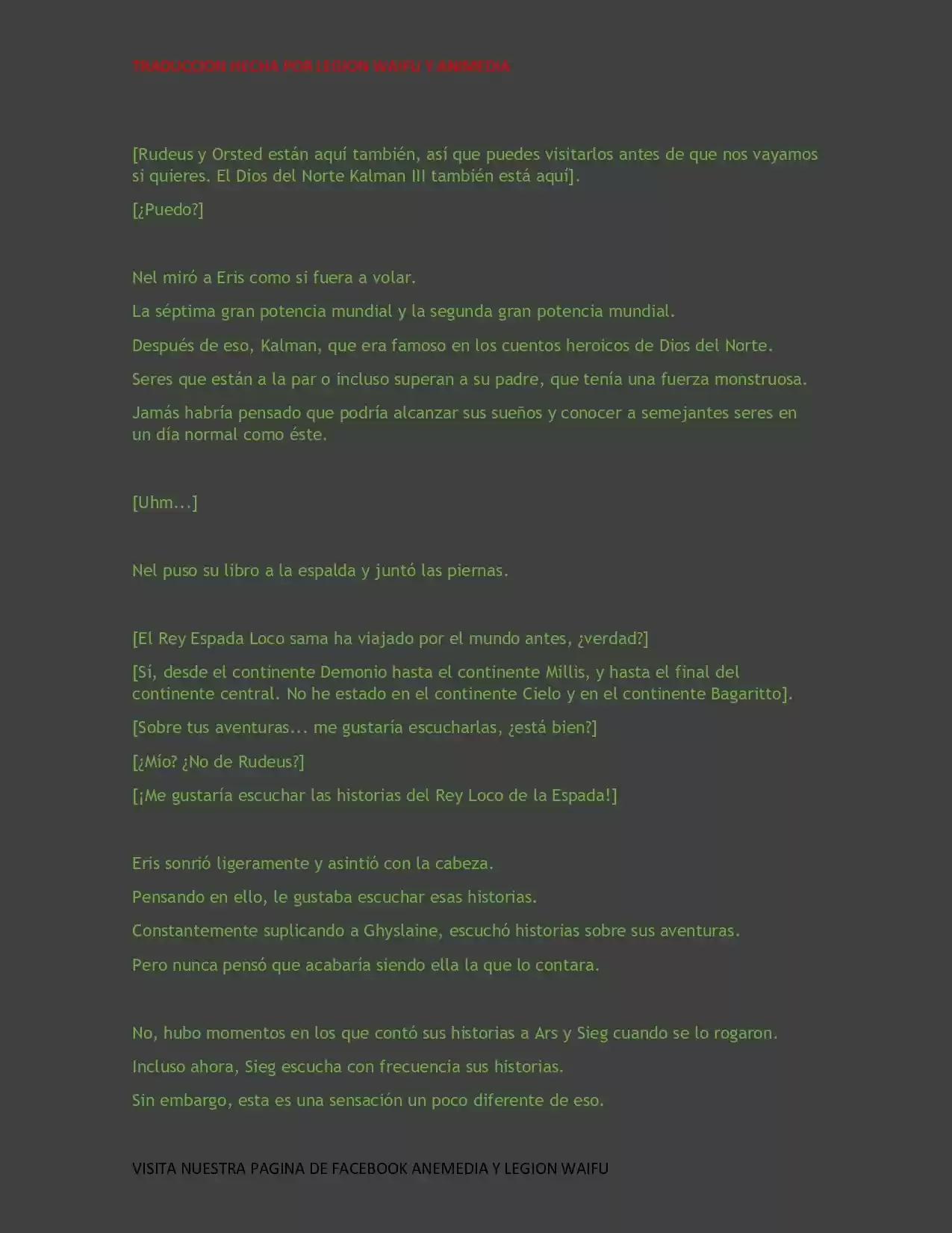 Mushoku Tensei Redundancy (Novela) - Capítulo 22 - Página 15 - LectorTMOo