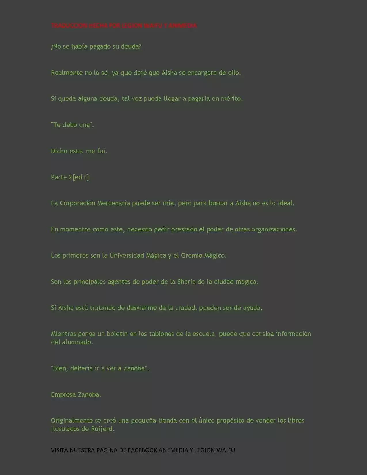 Mushoku Tensei Redundancy (Novela) - Capítulo 25 - Página 11 - LectorTMOo
