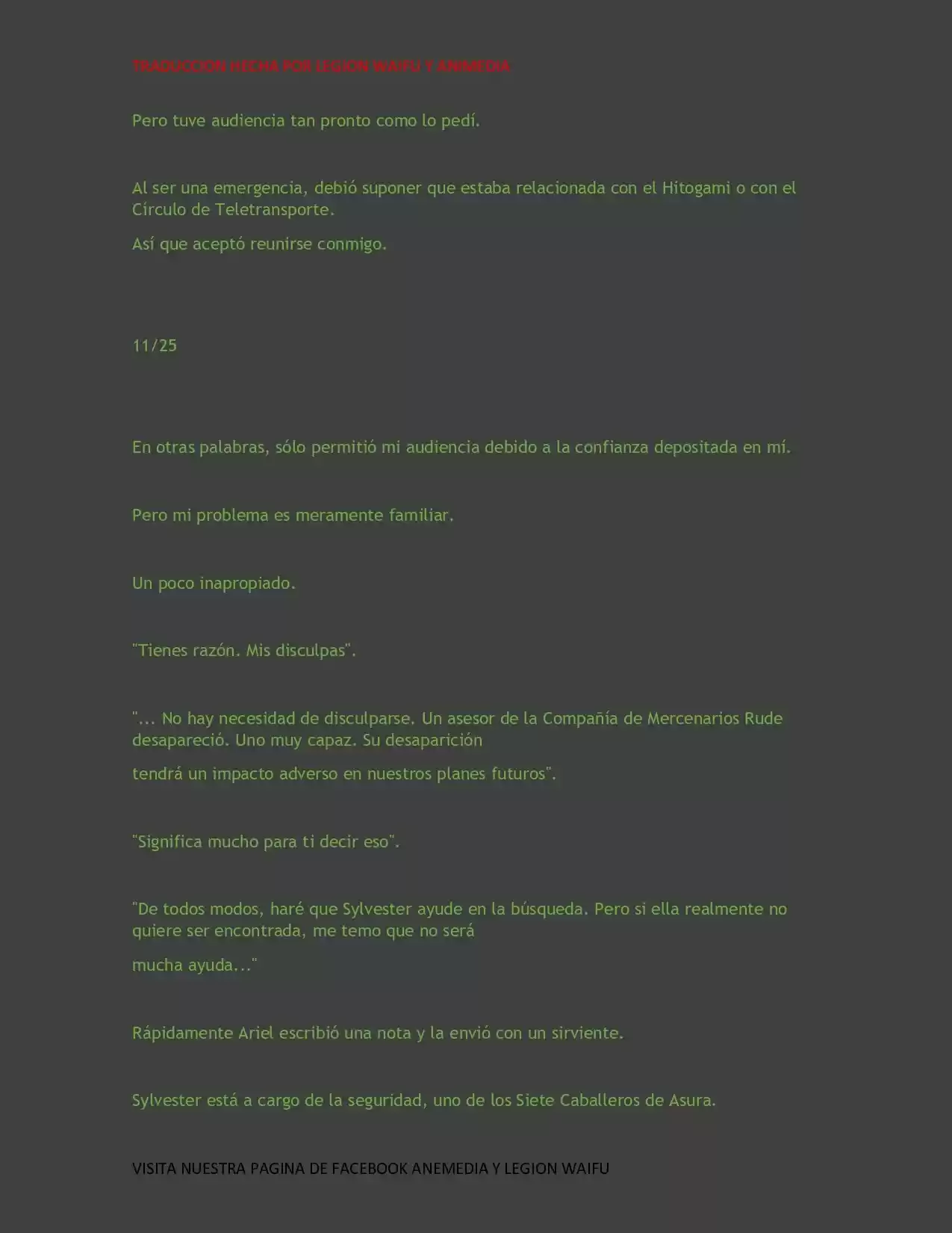 Mushoku Tensei Redundancy (Novela) - Capítulo 25 - Página 20 - LectorTMOo