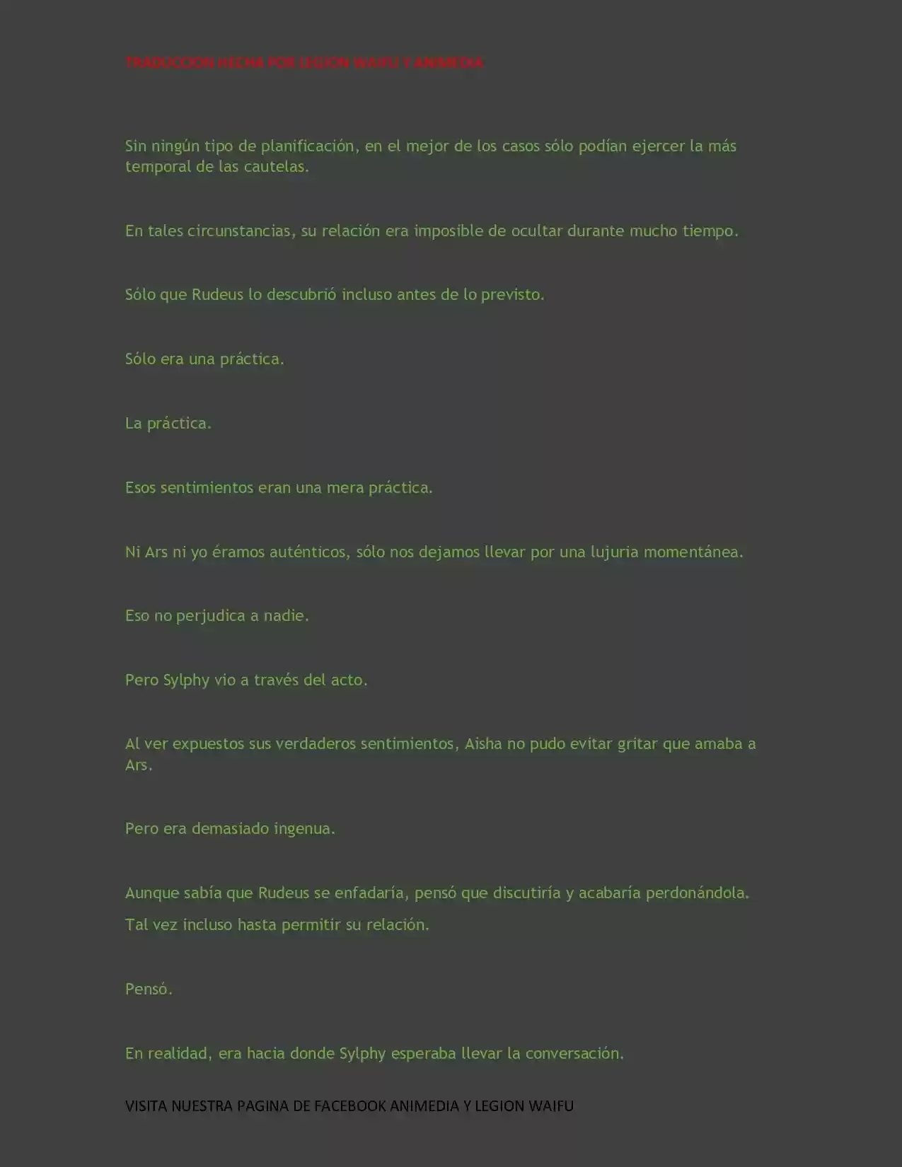Mushoku Tensei Redundancy (Novela) - Capítulo 27 - Página 18 - LectorTMOo