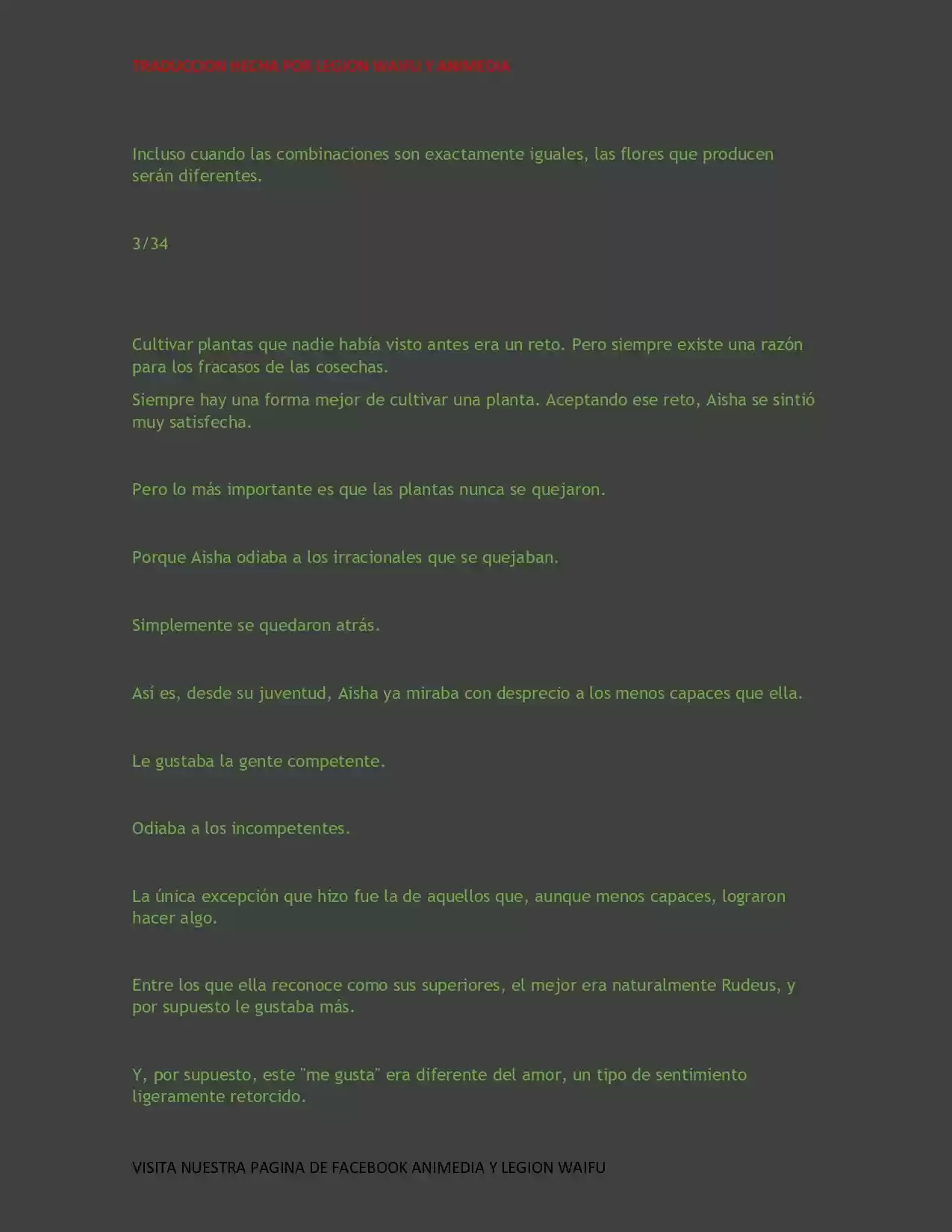 Mushoku Tensei Redundancy (Novela) - Capítulo 27 - Página 34 - LectorTMOo