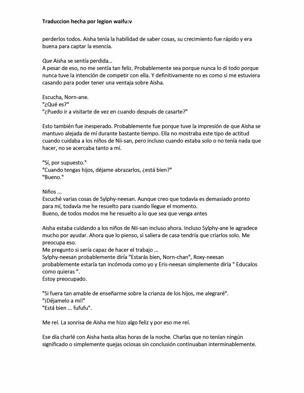 Mushoku Tensei Redundancy (Novela) - Capítulo 3 - Página 9 - LectorTMOo