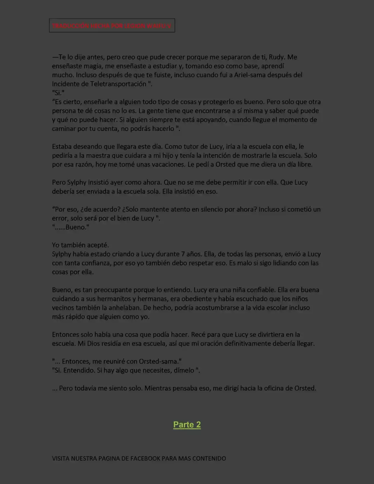 Mushoku Tensei Redundancy (Novela) - Capítulo 4 - Página 7 - LectorTMOo