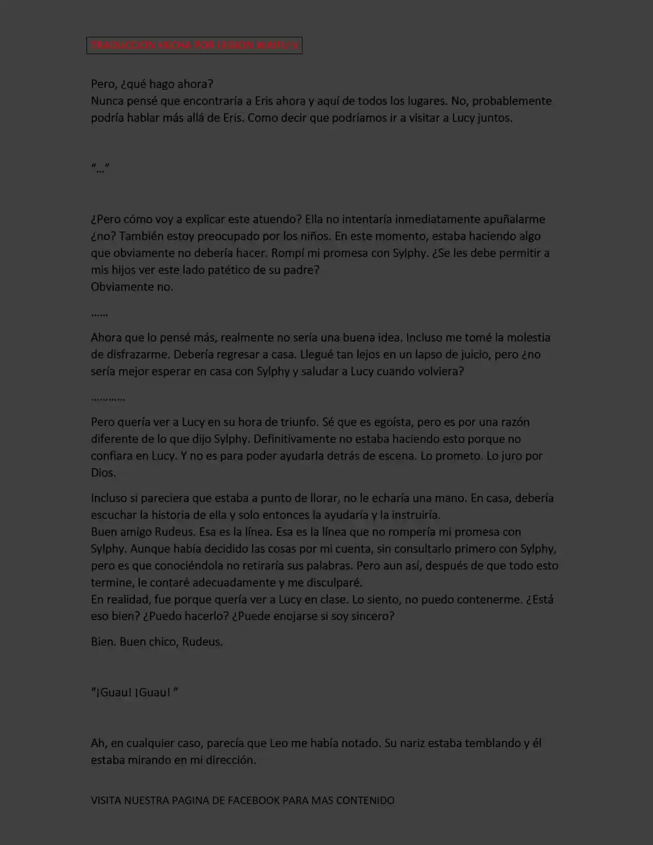 Mushoku Tensei Redundancy (Novela) - Capítulo 5 - Página 3 - LectorTMOo