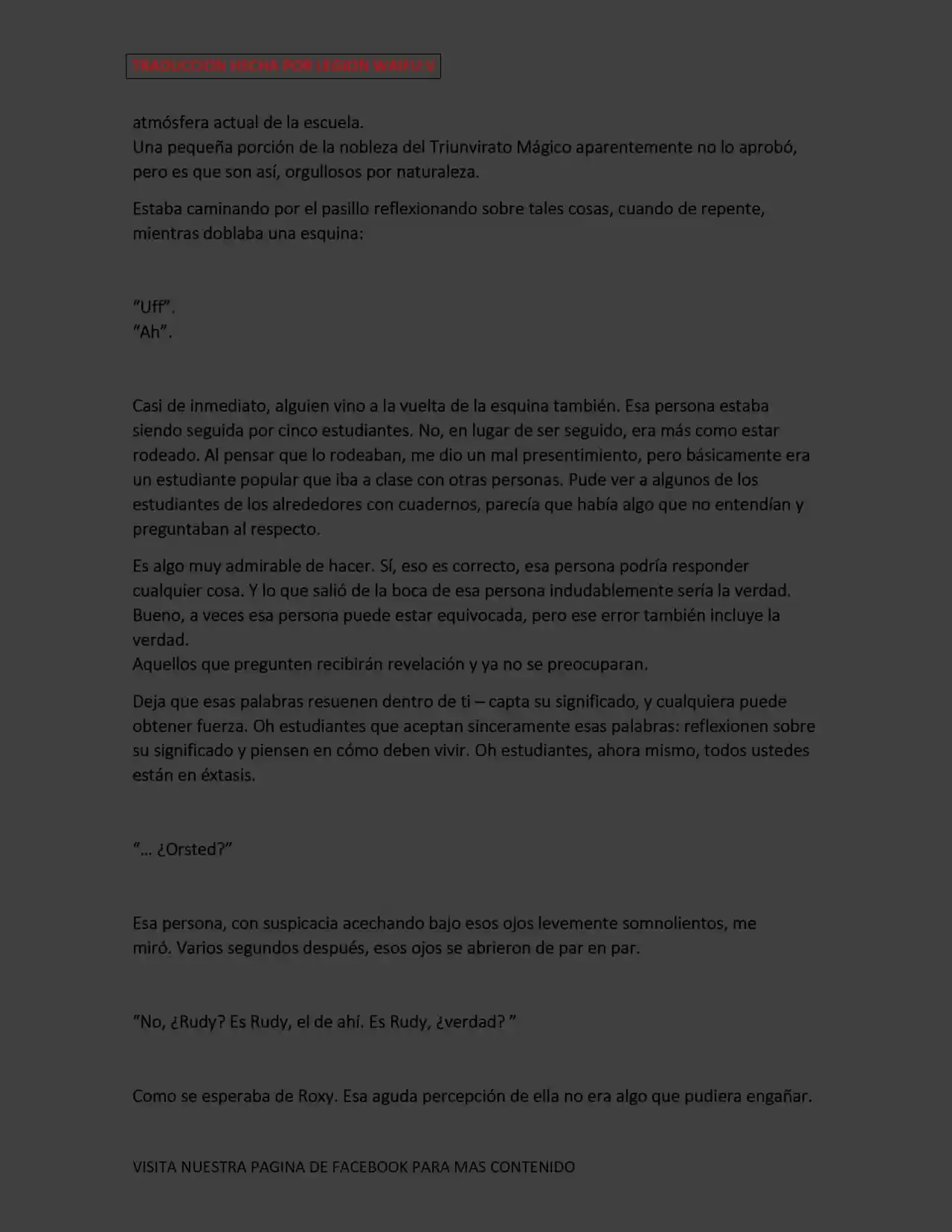 Mushoku Tensei Redundancy (Novela) - Capítulo 5 - Página 6 - LectorTMOo