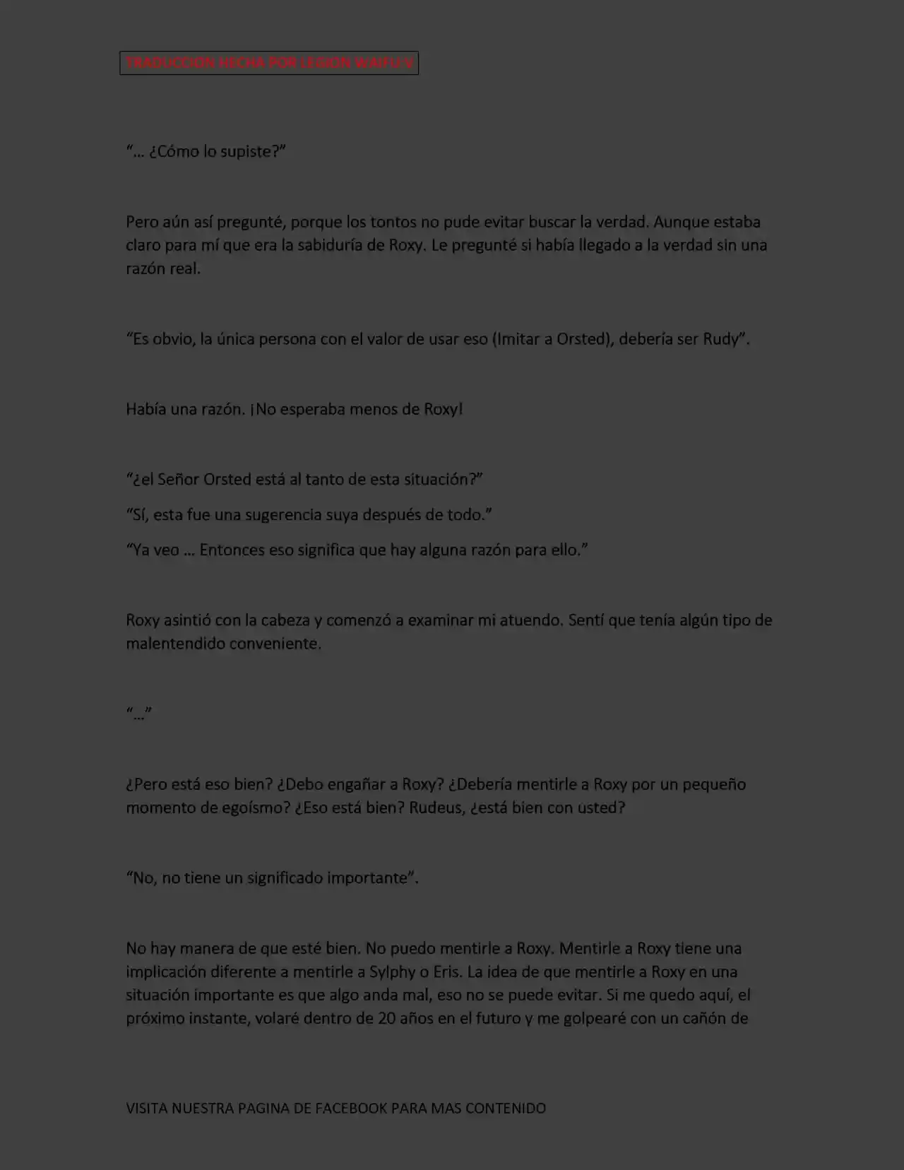 Mushoku Tensei Redundancy (Novela) - Capítulo 5 - Página 7 - LectorTMOo