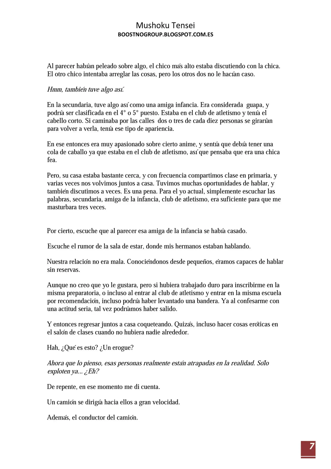 Mushoku Tensei - Roxy Datte Honki Desu - Capítulo  - Página 8 - LectorTMOo