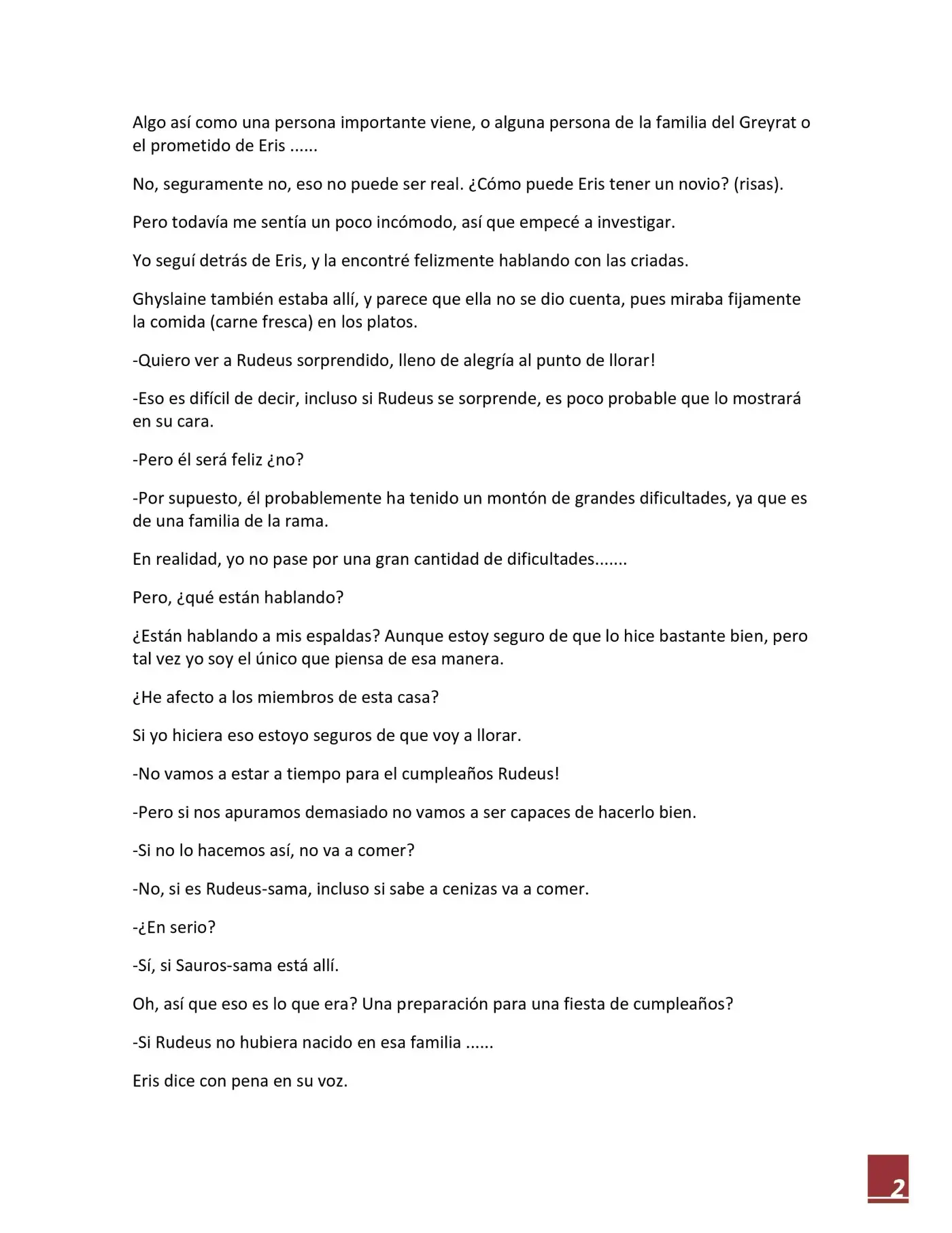 Mushoku Tensei - Roxy Datte Honki Desu - Capítulo 20 - Página 3 - LectorTMOo