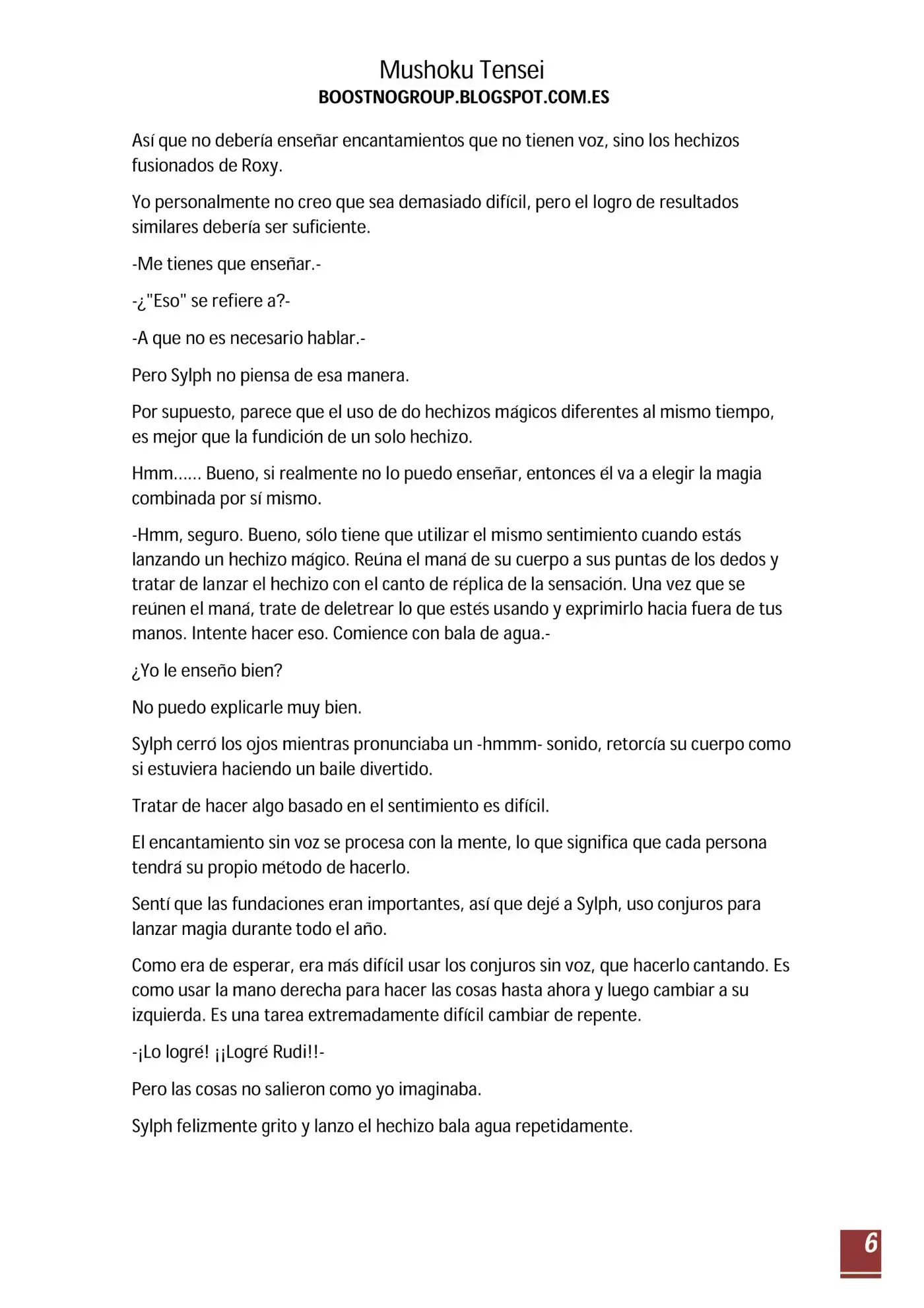 Mushoku Tensei - Roxy Datte Honki Desu - Capítulo 8 - Página 7 - LectorTMOo