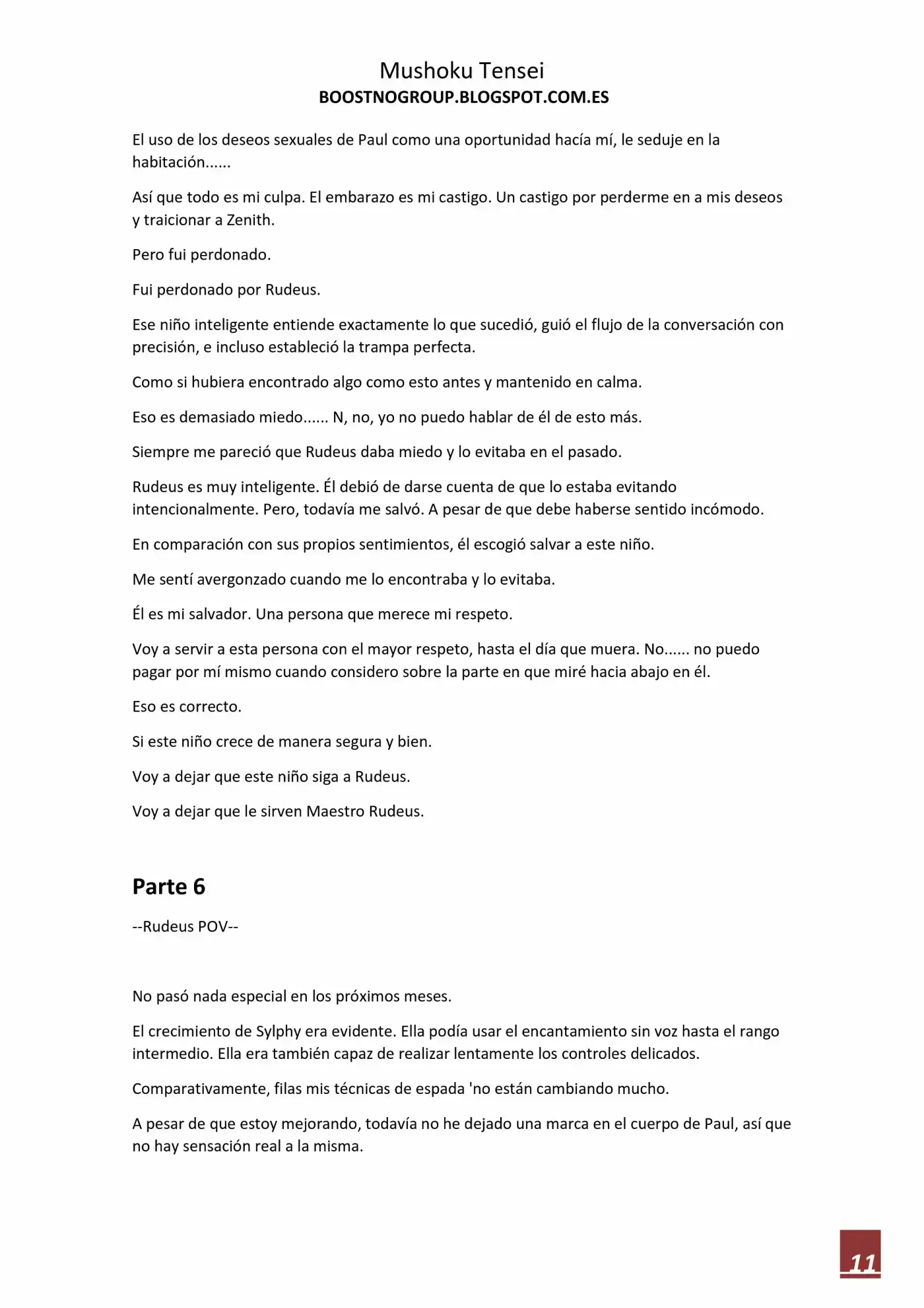 Mushoku Tensei - Roxy Datte Honki Desu - Capítulo 9 - Página 12 - LectorTMOo