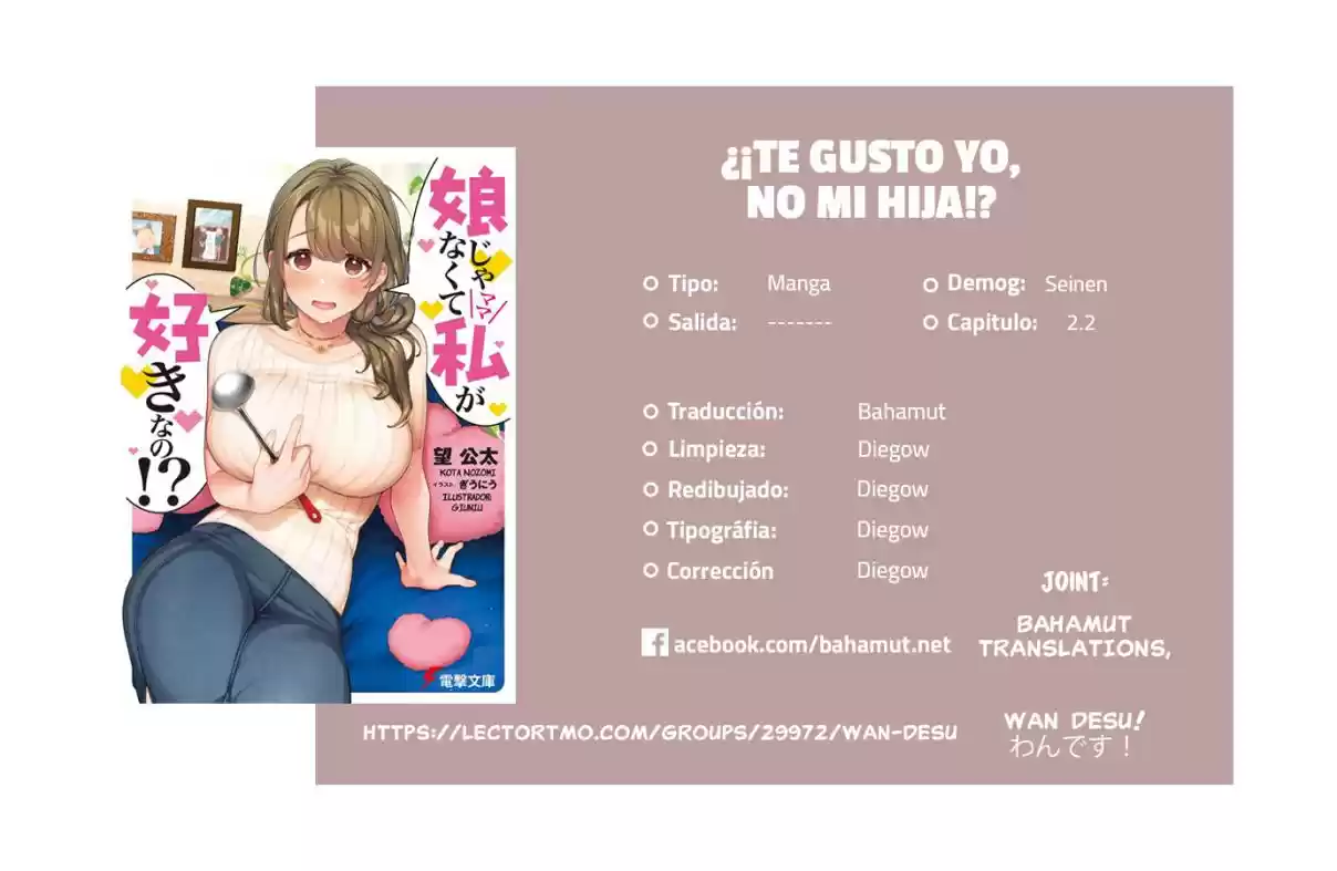 Musume Janakute, Watashi (Mama) Ga Suki Nano?! - Capítulo 2.2 - Página 1 - LectorTMOo