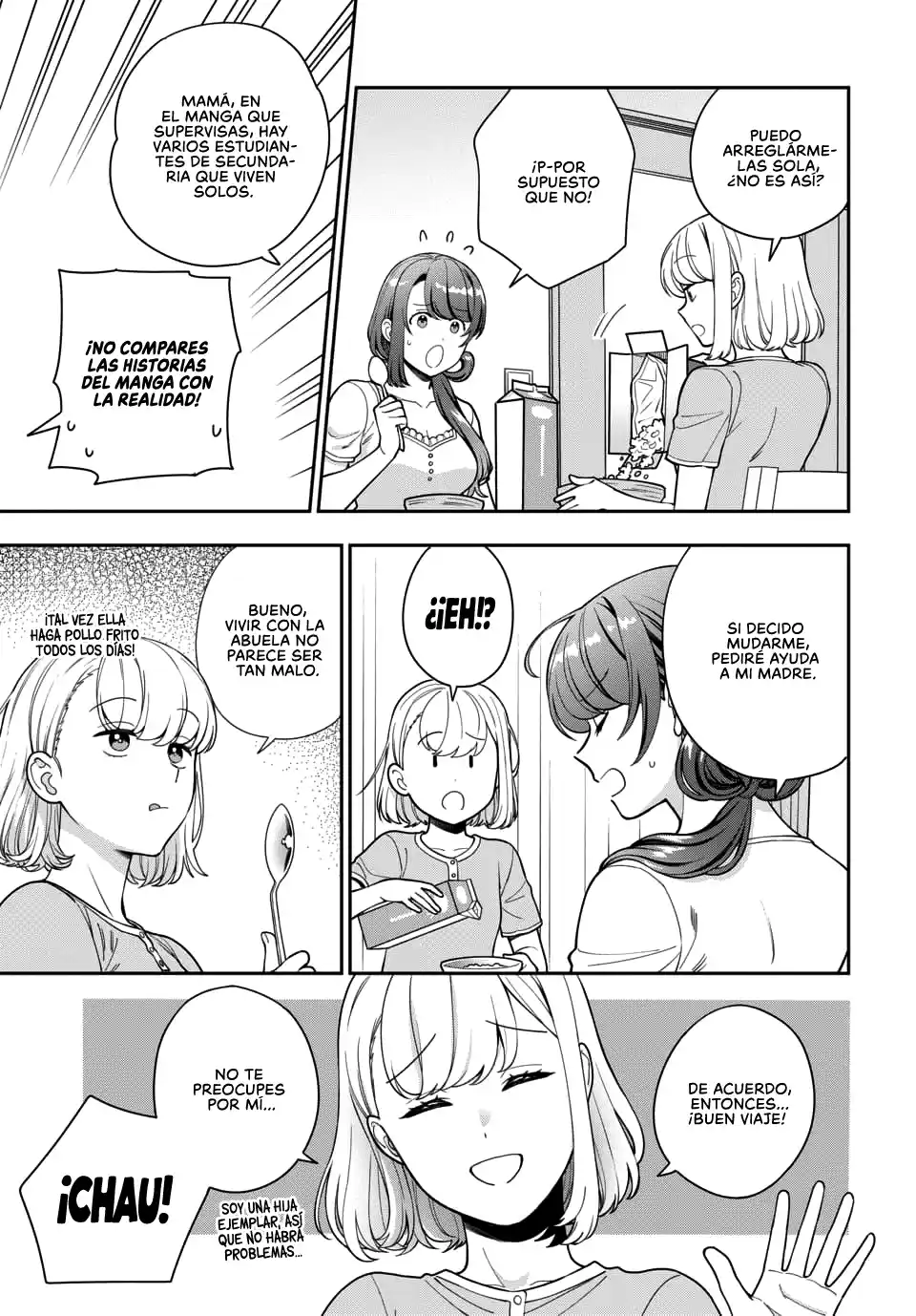 Musume Janakute, Watashi (Mama) Ga Suki Nano?! - Capítulo 25.4 - Página 5 - LectorTMOo