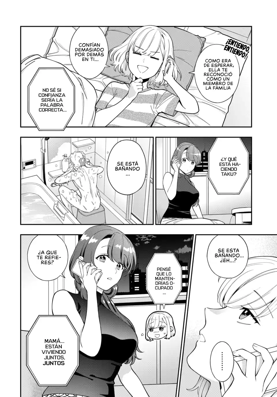 Musume Janakute, Watashi (Mama) Ga Suki Nano?! - Capítulo 28.2 - Página 7 - LectorTMOo