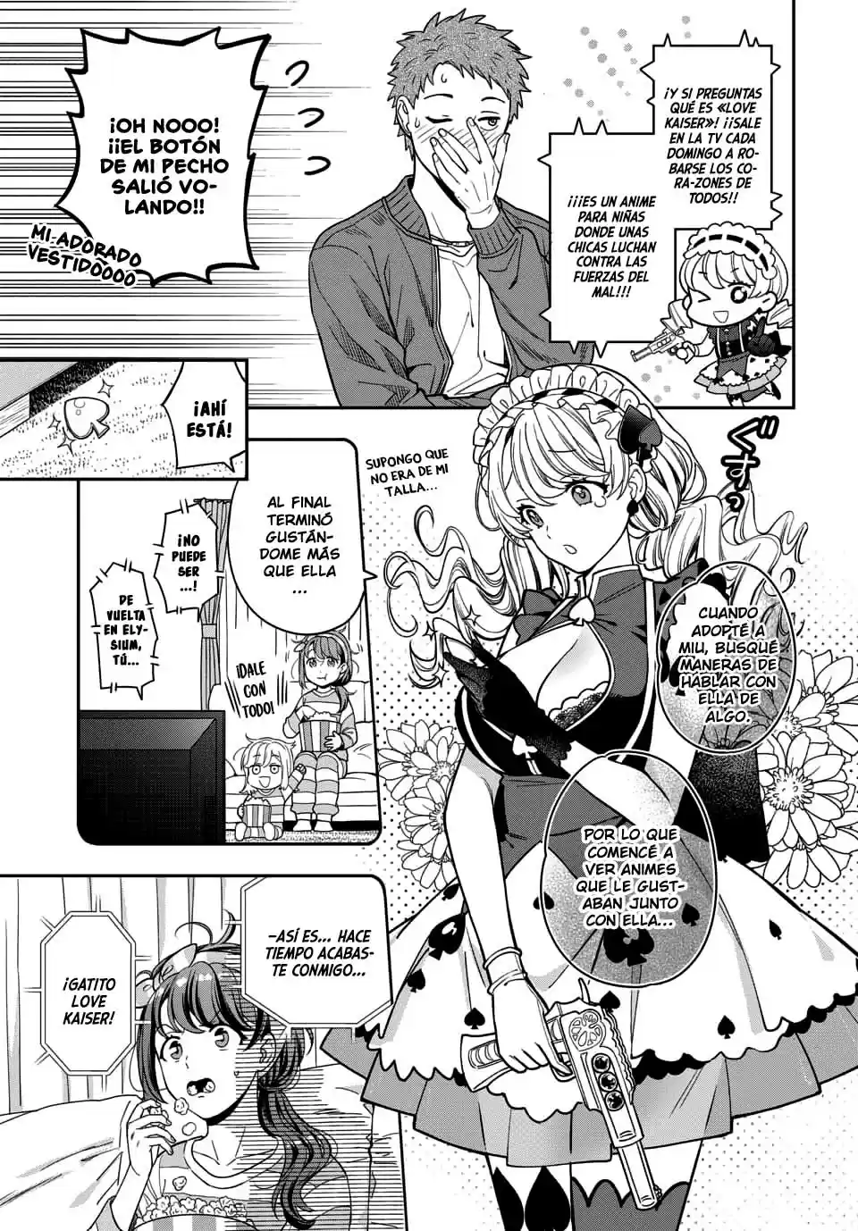 Musume Janakute, Watashi (Mama) Ga Suki Nano?! - Capítulo 5.2 - Página 5 - LectorTMOo