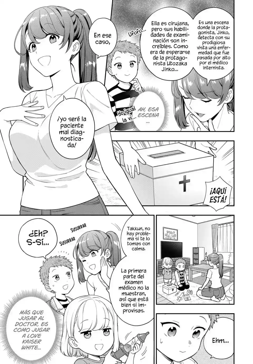 Musume Janakute, Watashi (Mama) Ga Suki Nano?! - Capítulo 89 - Página 5 - LectorTMOo
