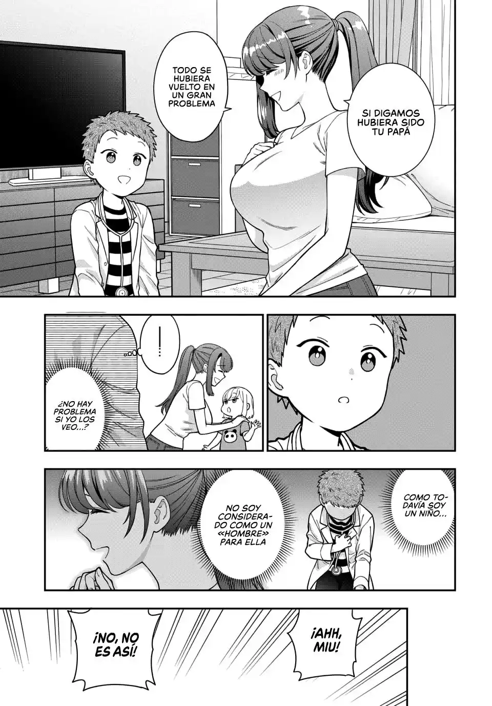 Musume Janakute, Watashi (Mama) Ga Suki Nano?! - Capítulo 90 - Página 4 - LectorTMOo