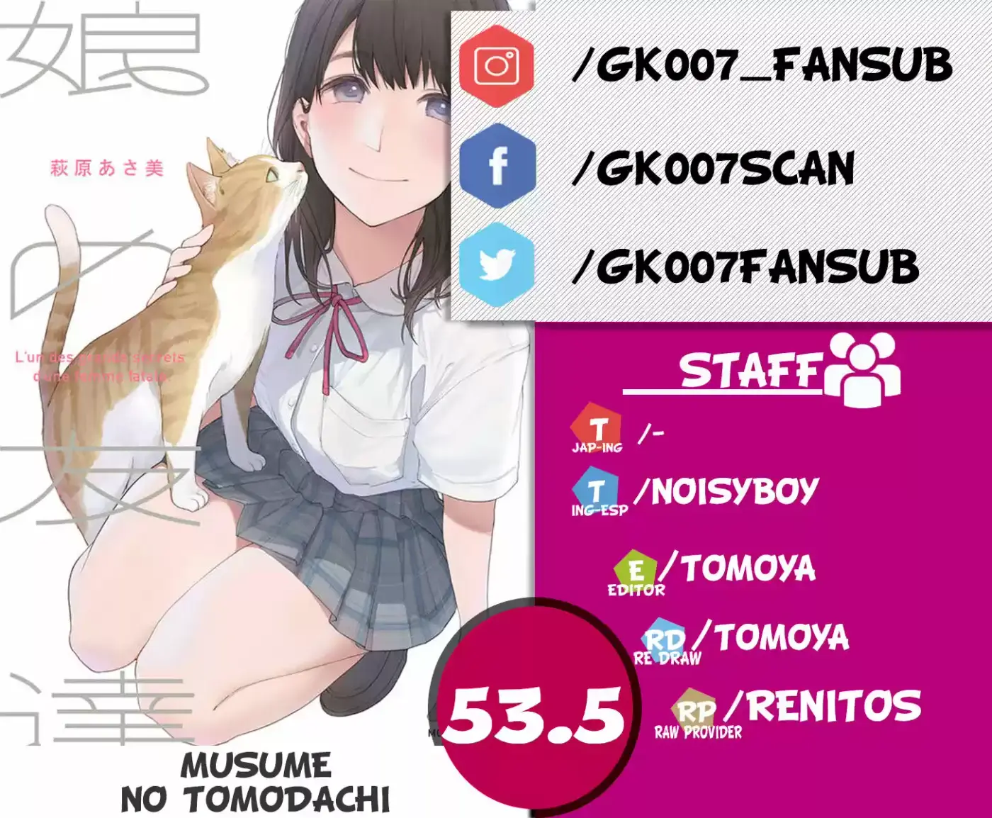 Musume No Tomodachi - Capítulo 53.50 - Página 1 - LectorTMOo