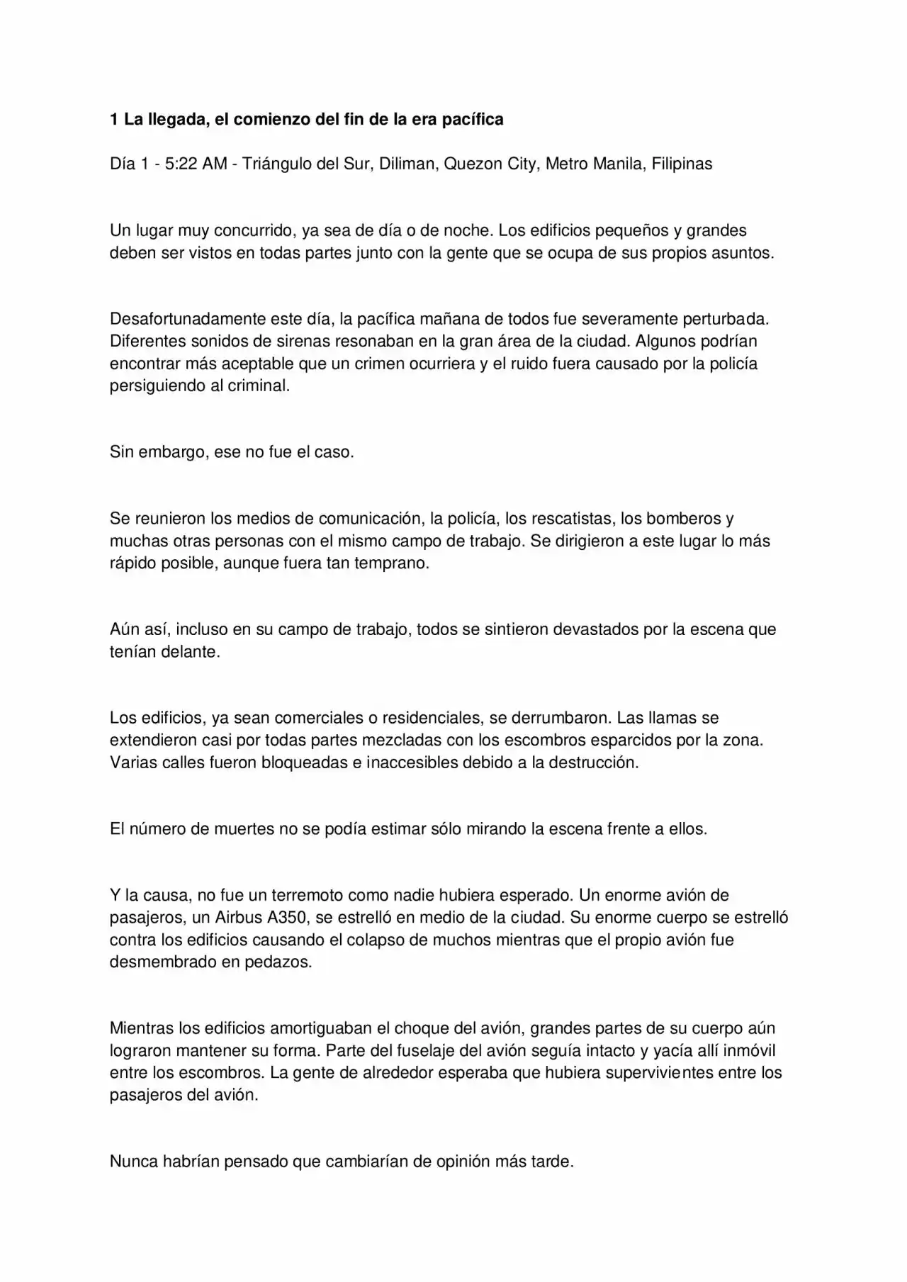 Mutagen (Novela) - Capítulo 1 - Página 1 - LectorTMOo