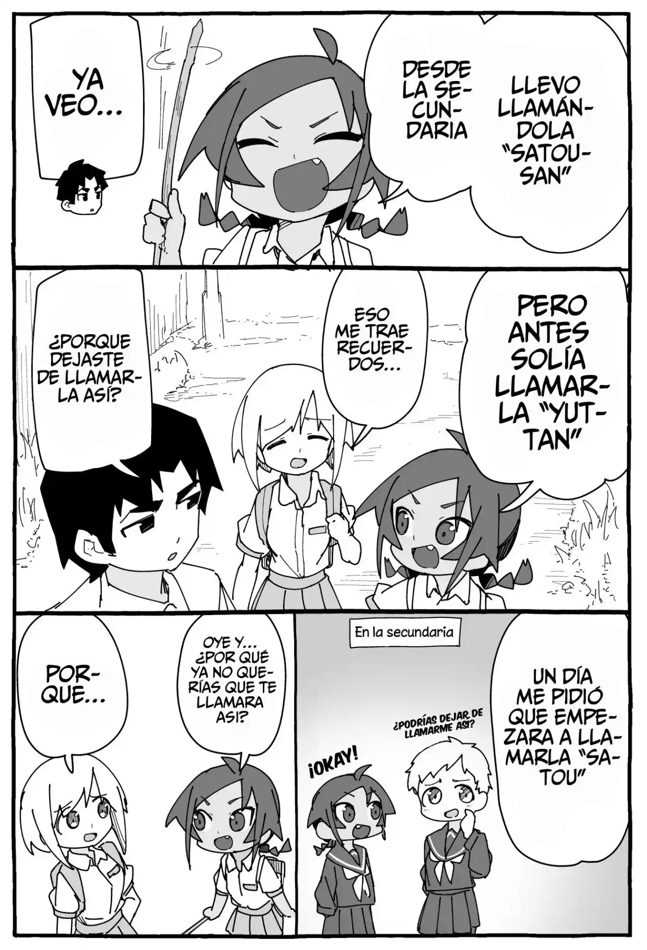 Mutou To Satou - Capítulo 41.5 - Página 3 - LectorTMOo