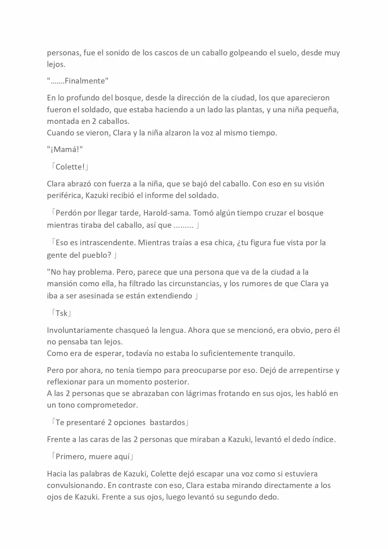 My Death Flags Show No Sign Of Ending (Novela) - Capítulo 4 - Página 5 - LectorTMOo