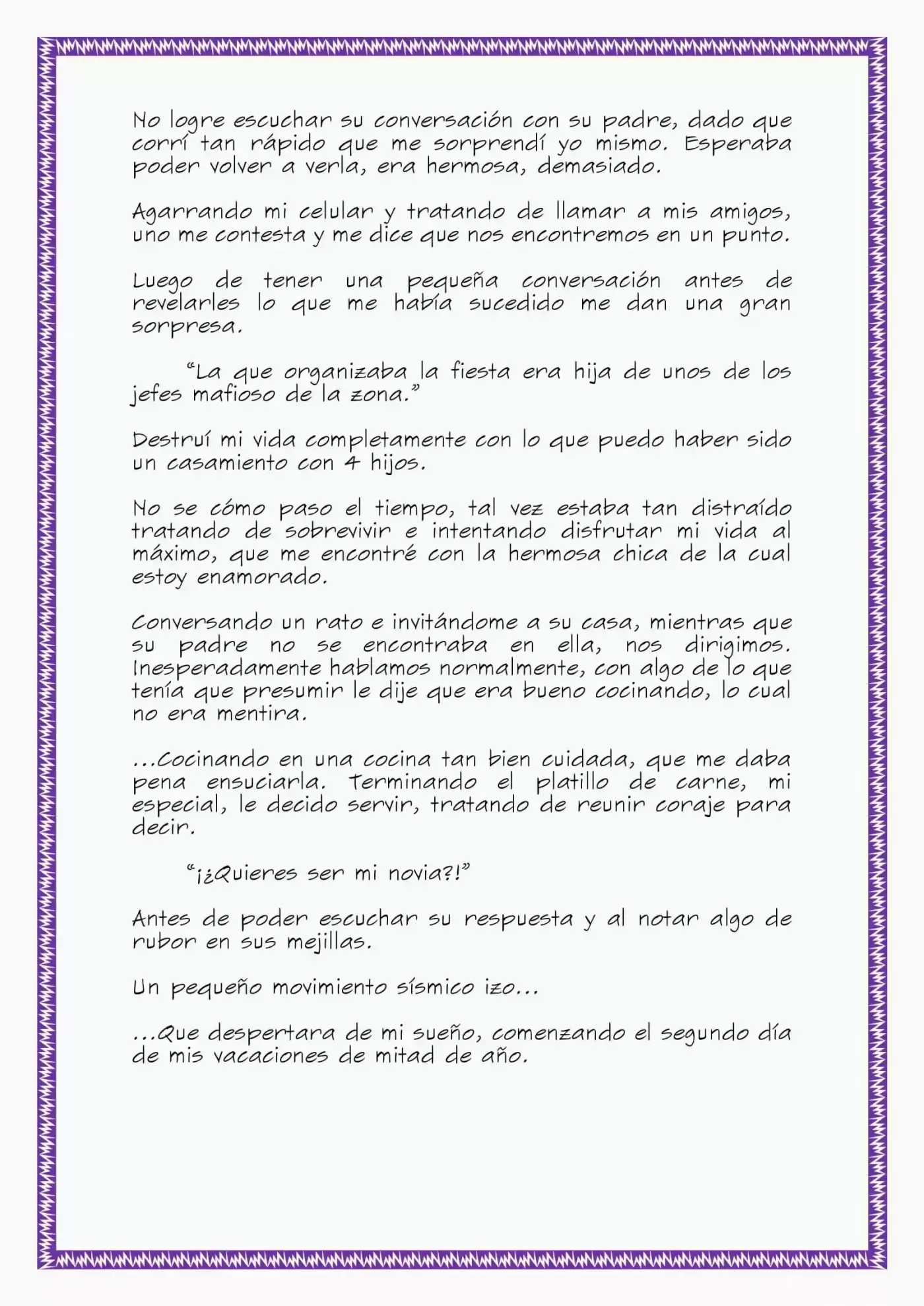 MY FANTASTIC WORLD (Novela) - Capítulo 1.10 - Página 3 - LectorTMOo