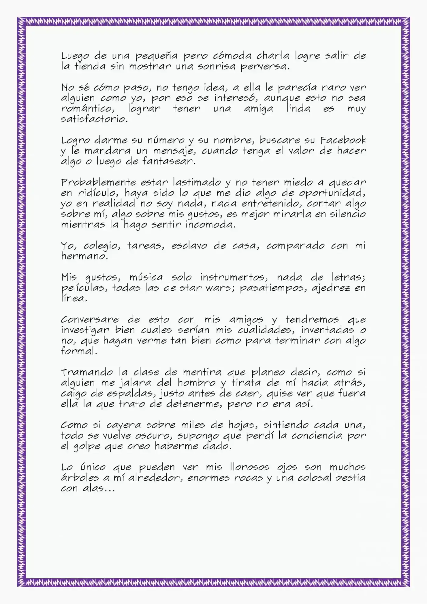 MY FANTASTIC WORLD (Novela) - Capítulo 2 - Página 3 - LectorTMOo