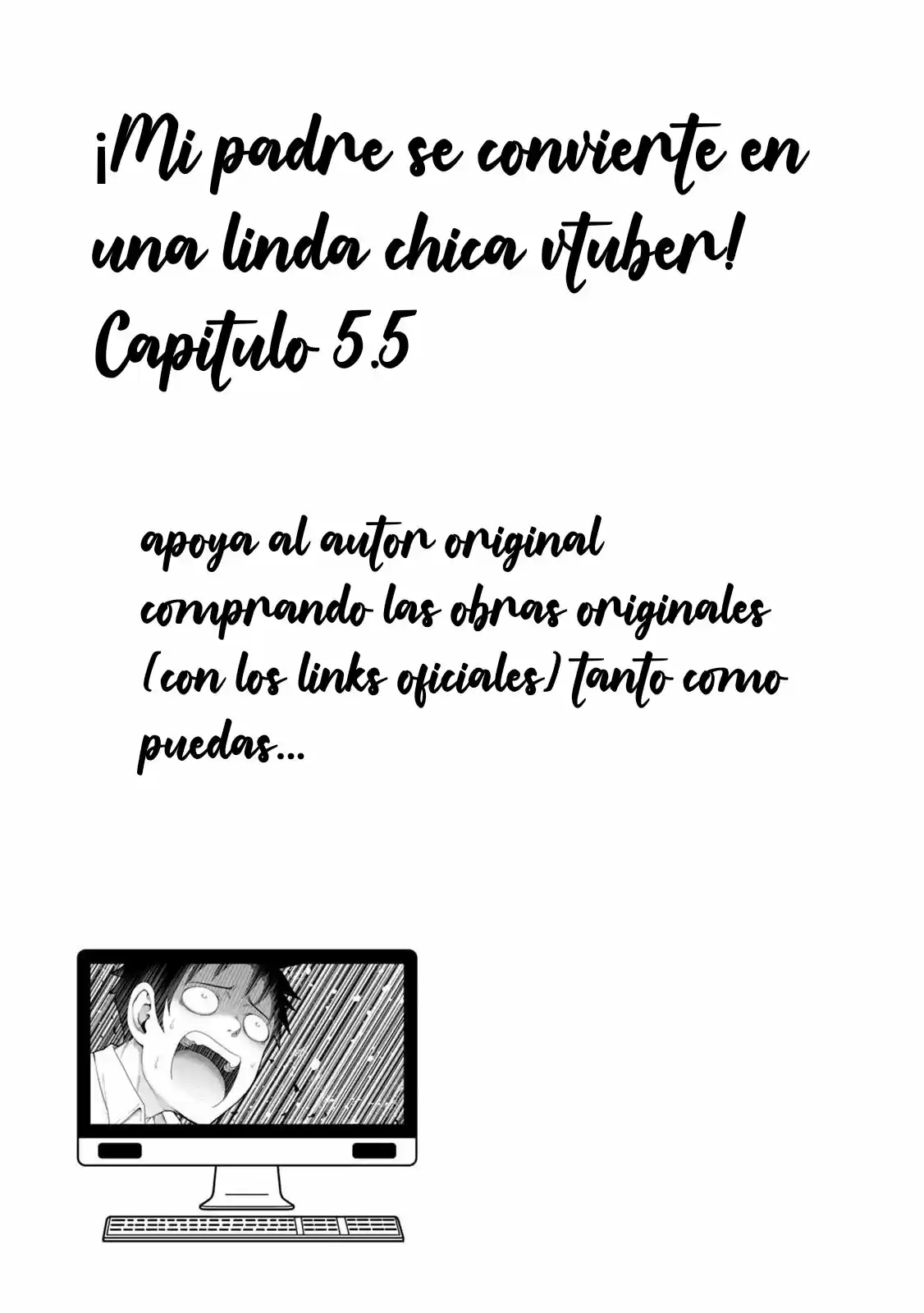 My Father Became A Cute VTuber Girl! - Capítulo 5.50 - Página 6 - LectorTMOo