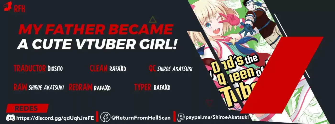My Father Became A Cute VTuber Girl! - Capítulo 5.70 - Página 1 - LectorTMOo