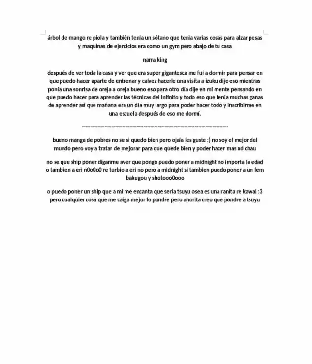 MY HERO ACADEMIA: MY REENCARNATION (Novela) - Capítulo 1 - Página 5 - LectorTMOo