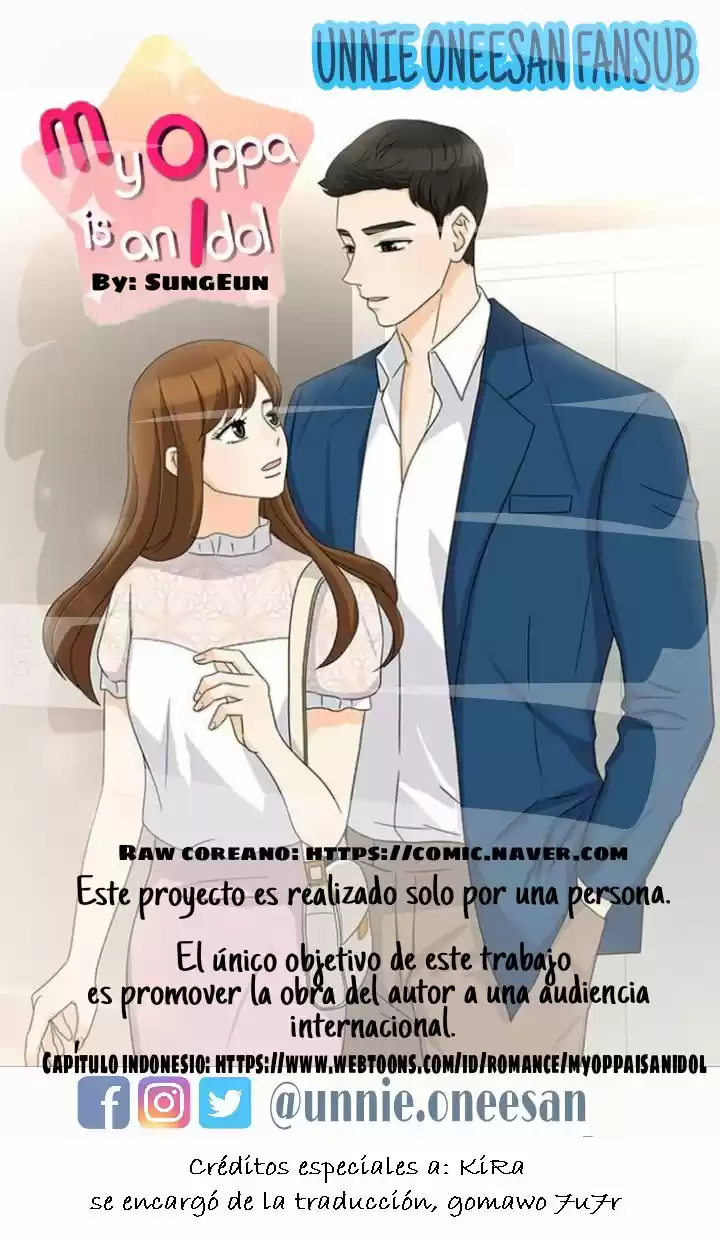 My Oppa Is An Idol - Capítulo 18 - Página 1 - LectorTMOo