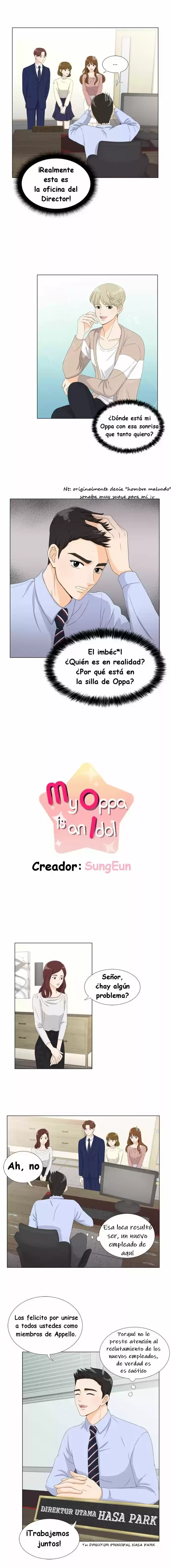 My Oppa Is An Idol - Capítulo 2 - Página 3 - LectorTMOo