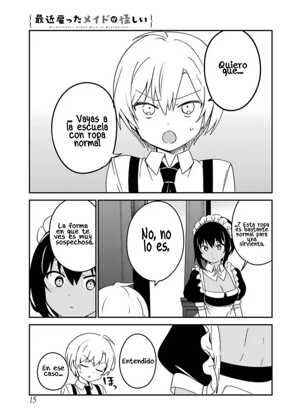 My Recently Hired Maid Is Suspicious - Capítulo 8 - Página 4 - LectorTMOo