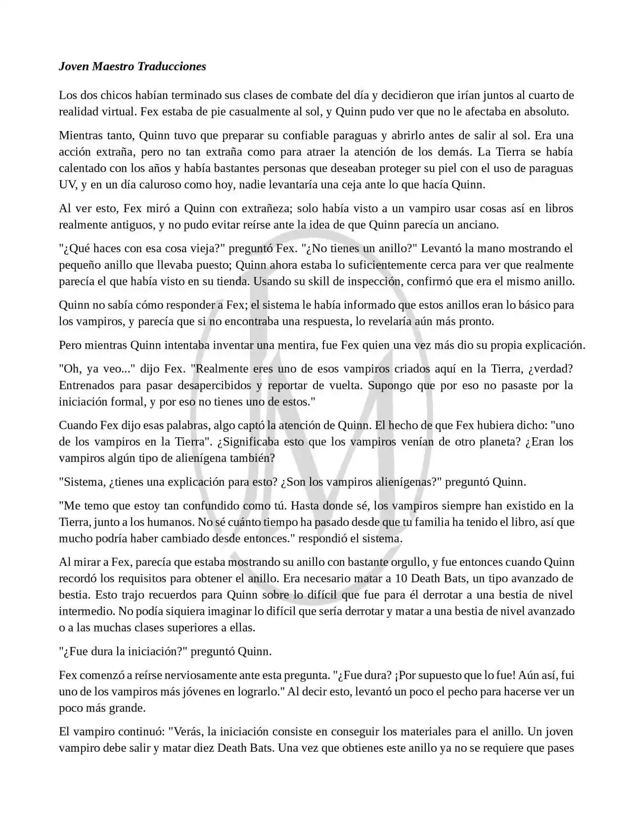 My Vampire System - Capítulo 188 - Página 1 - LectorTMOo