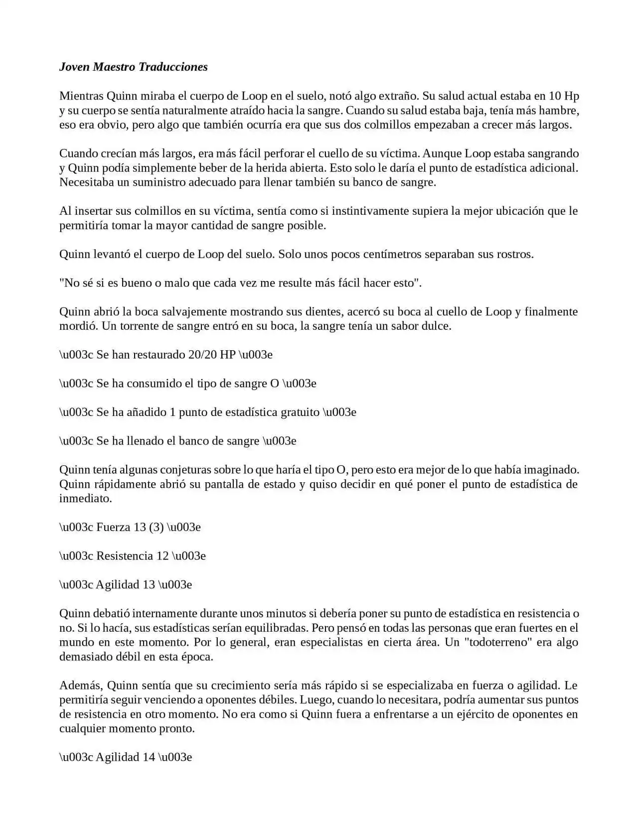My Vampire System - Capítulo 36 - Página 1 - LectorTMOo