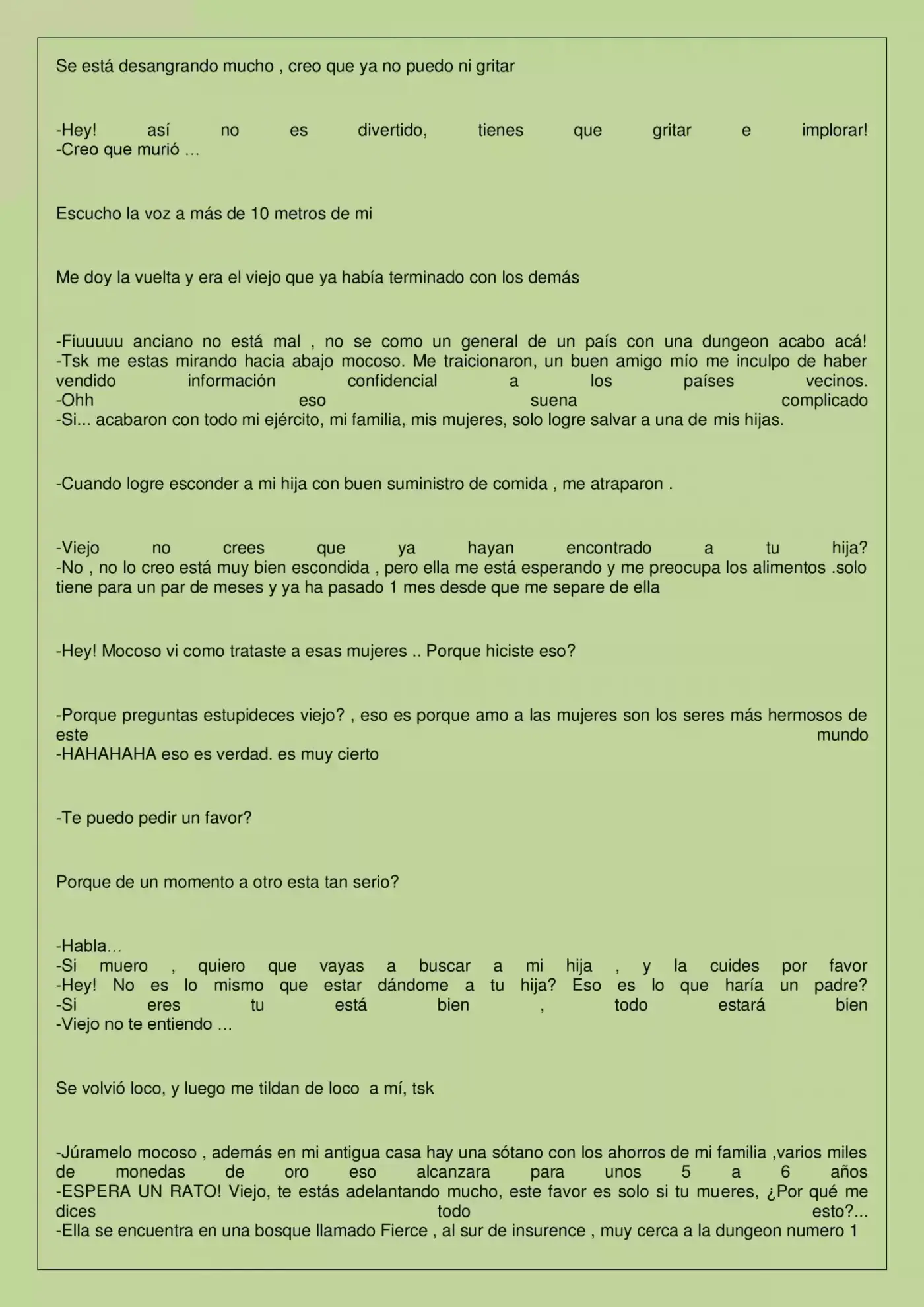 My World Of Blood (Novela) - Capítulo 1 - Página 8 - LectorTMOo