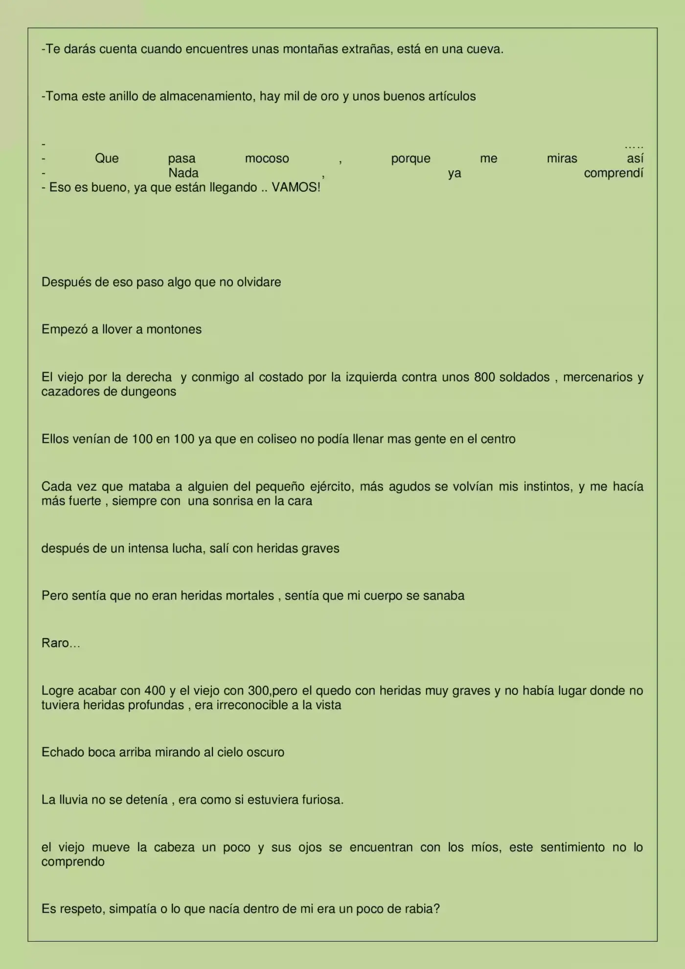 My World Of Blood (Novela) - Capítulo 1 - Página 9 - LectorTMOo