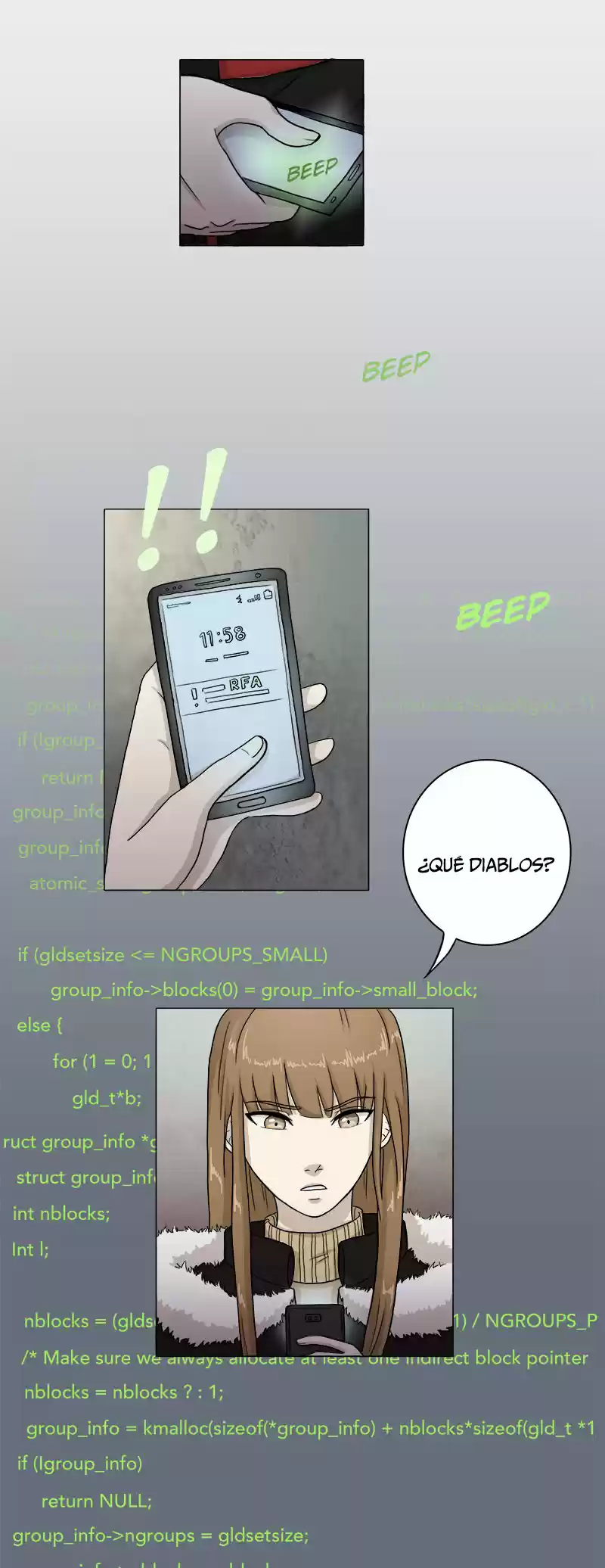 Mystic Messenger(Webtoon) - Capítulo 1 - Página 6 - LectorTMOo