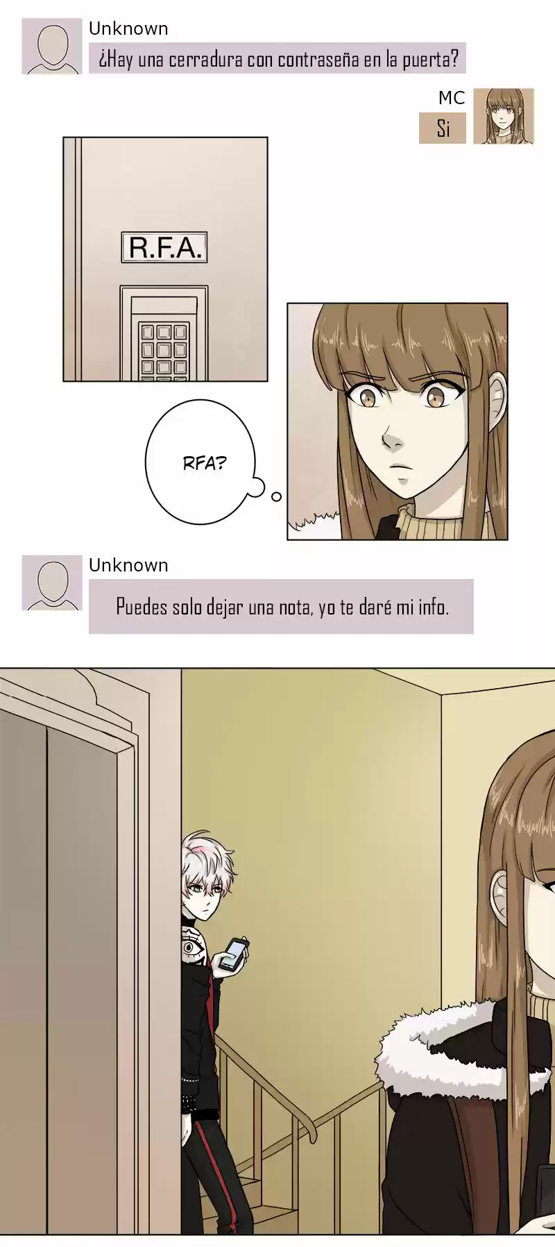 Mystic Messenger(Webtoon) - Capítulo 1 - Página 11 - LectorTMOo