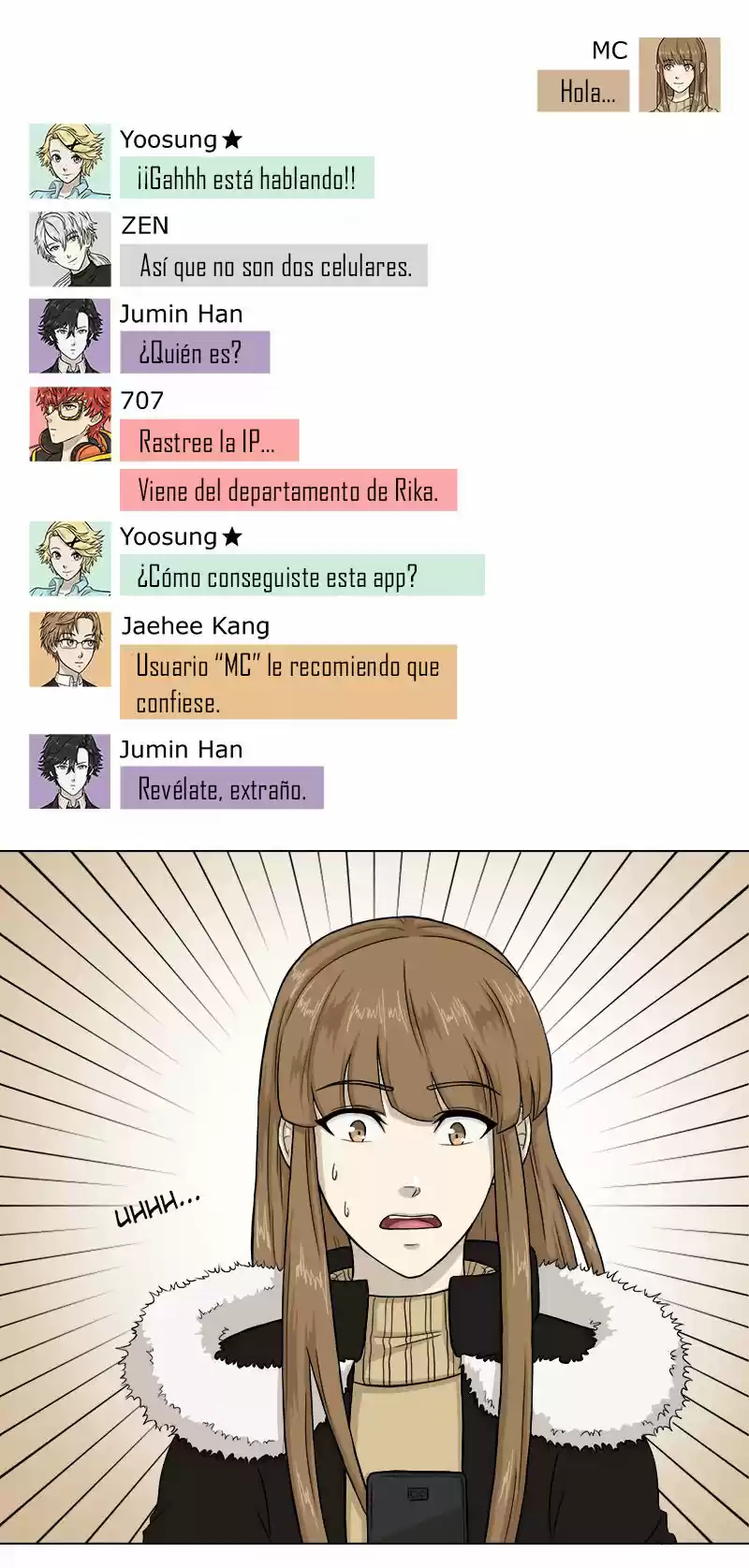 Mystic Messenger(Webtoon) - Capítulo 1 - Página 24 - LectorTMOo