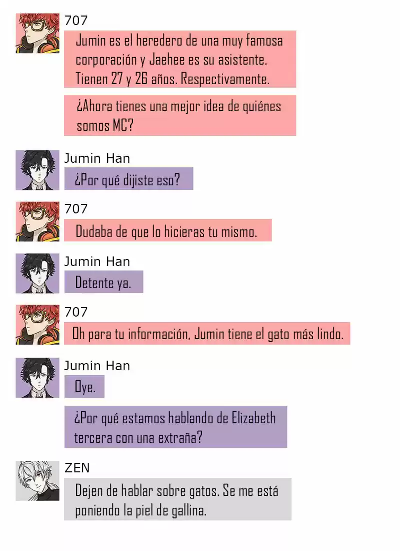 Mystic Messenger(Webtoon) - Capítulo 1 - Página 31 - LectorTMOo