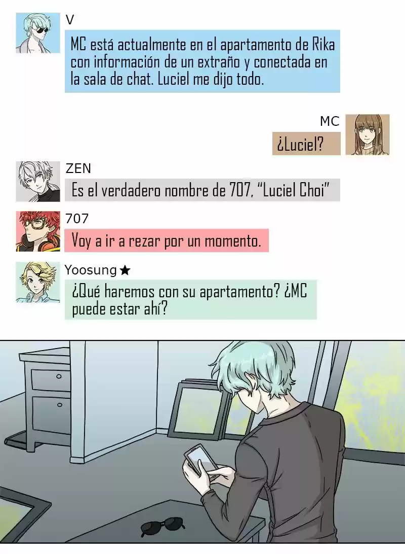 Mystic Messenger(Webtoon) - Capítulo 2 - Página 11 - LectorTMOo