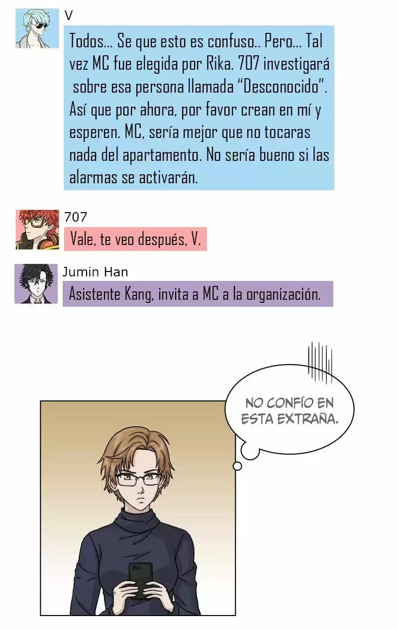 Mystic Messenger(Webtoon) - Capítulo 2 - Página 16 - LectorTMOo