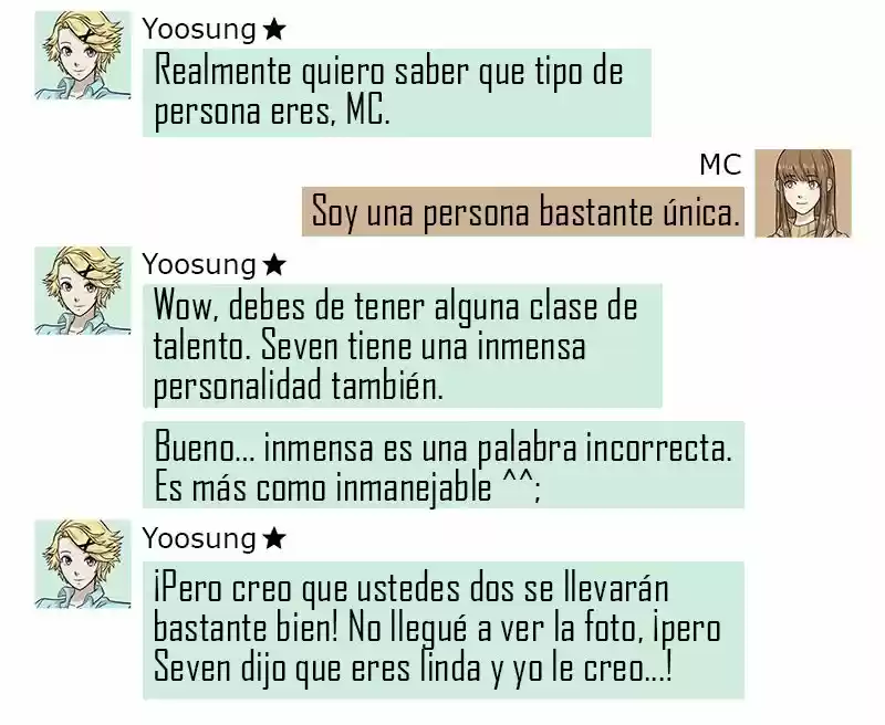 Mystic Messenger(Webtoon) - Capítulo 3 - Página 6 - LectorTMOo