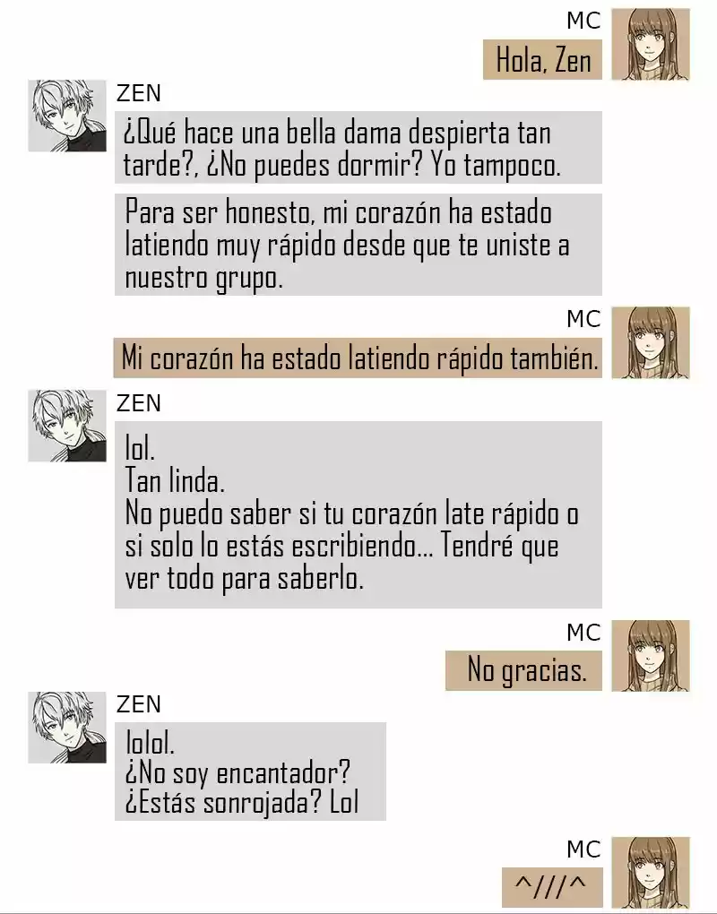 Mystic Messenger(Webtoon) - Capítulo 3 - Página 14 - LectorTMOo