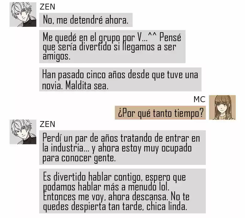 Mystic Messenger(Webtoon) - Capítulo 3 - Página 17 - LectorTMOo