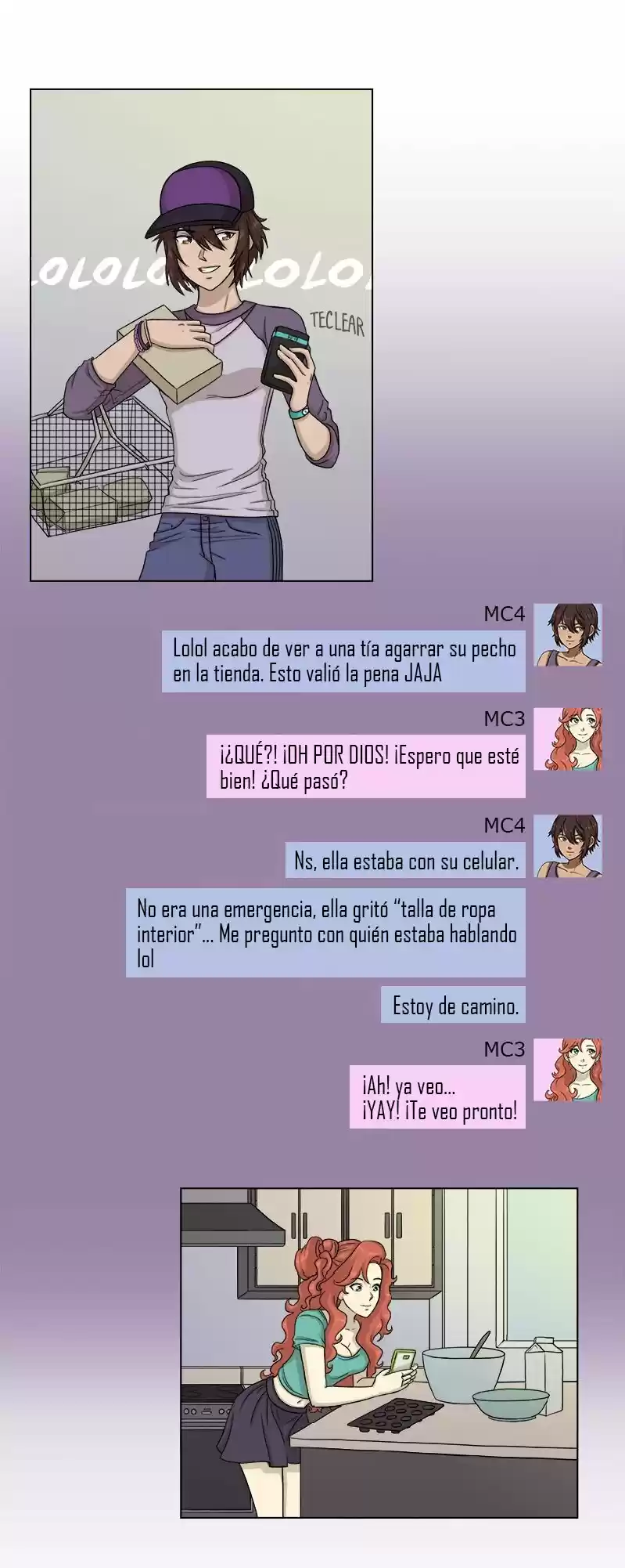 Mystic Messenger(Webtoon) - Capítulo 4 - Página 9 - LectorTMOo
