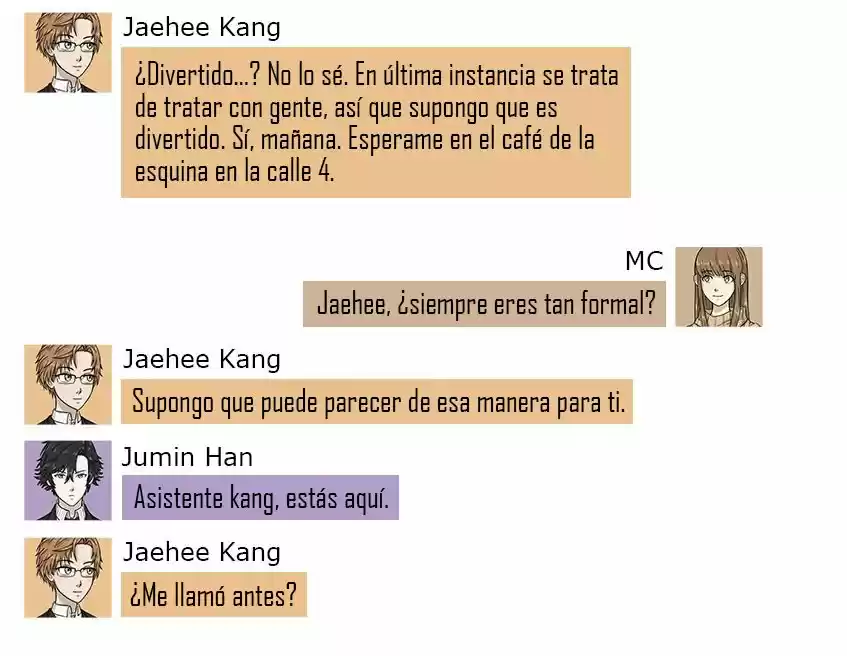 Mystic Messenger(Webtoon) - Capítulo 4 - Página 27 - LectorTMOo