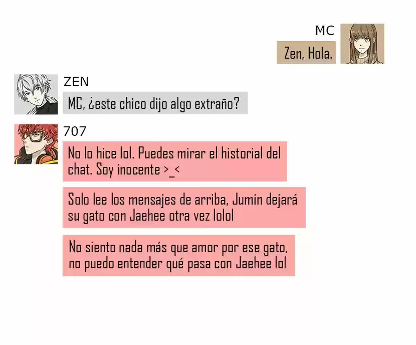 Mystic Messenger(Webtoon) - Capítulo 4 - Página 37 - LectorTMOo
